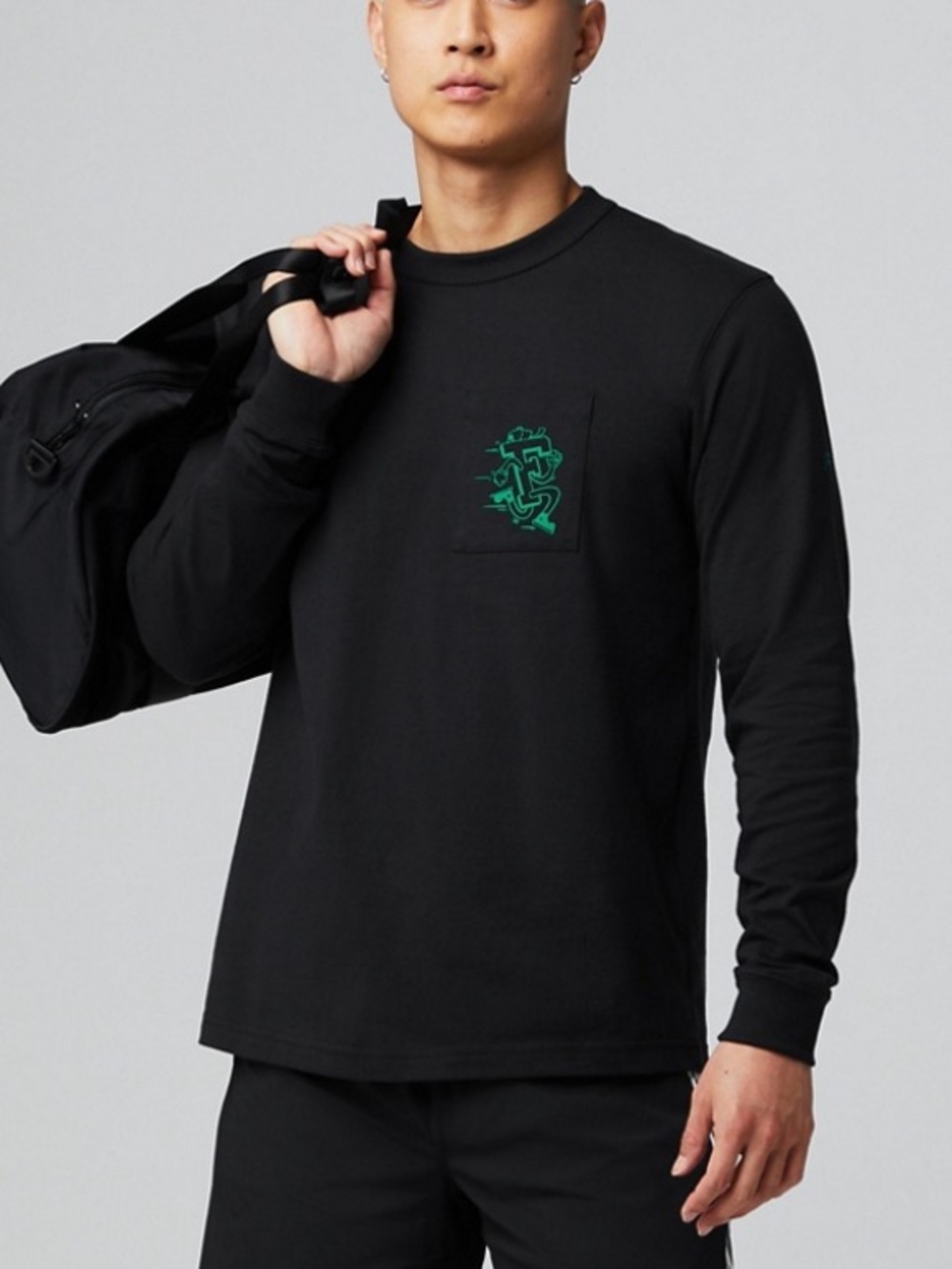 NEW FABLETICS The R&R Long Sleeve Pocket Tee size: L